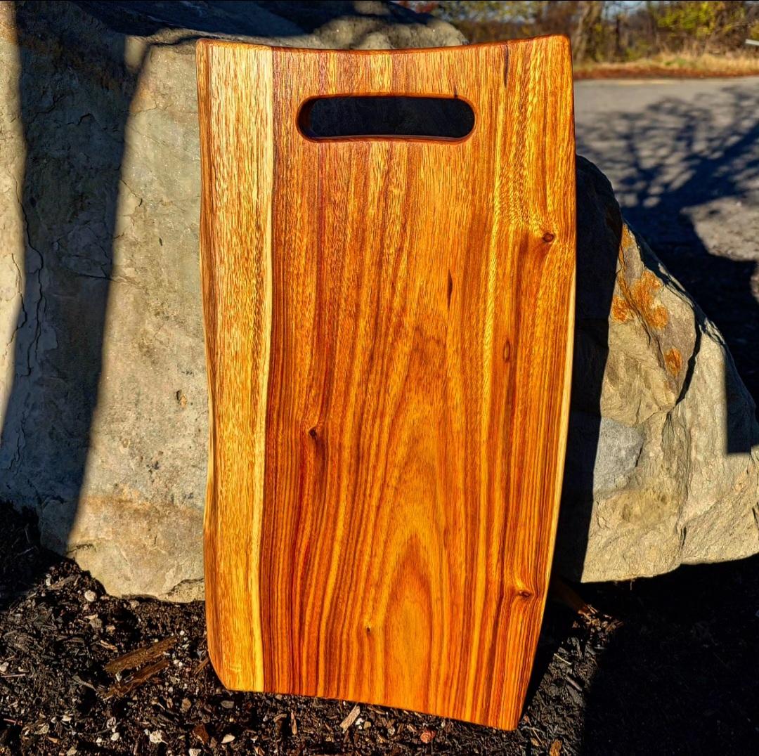 Canary Wood Cutting Board