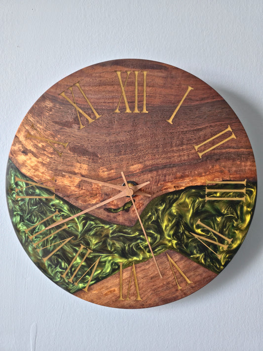 "Luck of the Irish" Clock