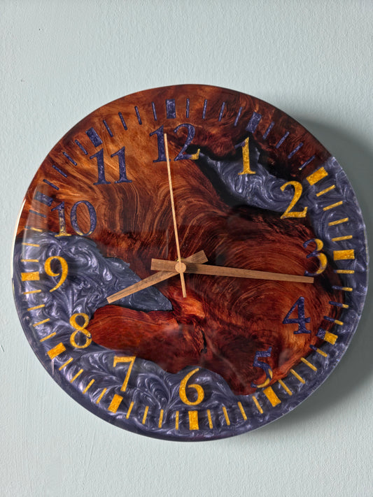"Kobe Cliffs" Clock