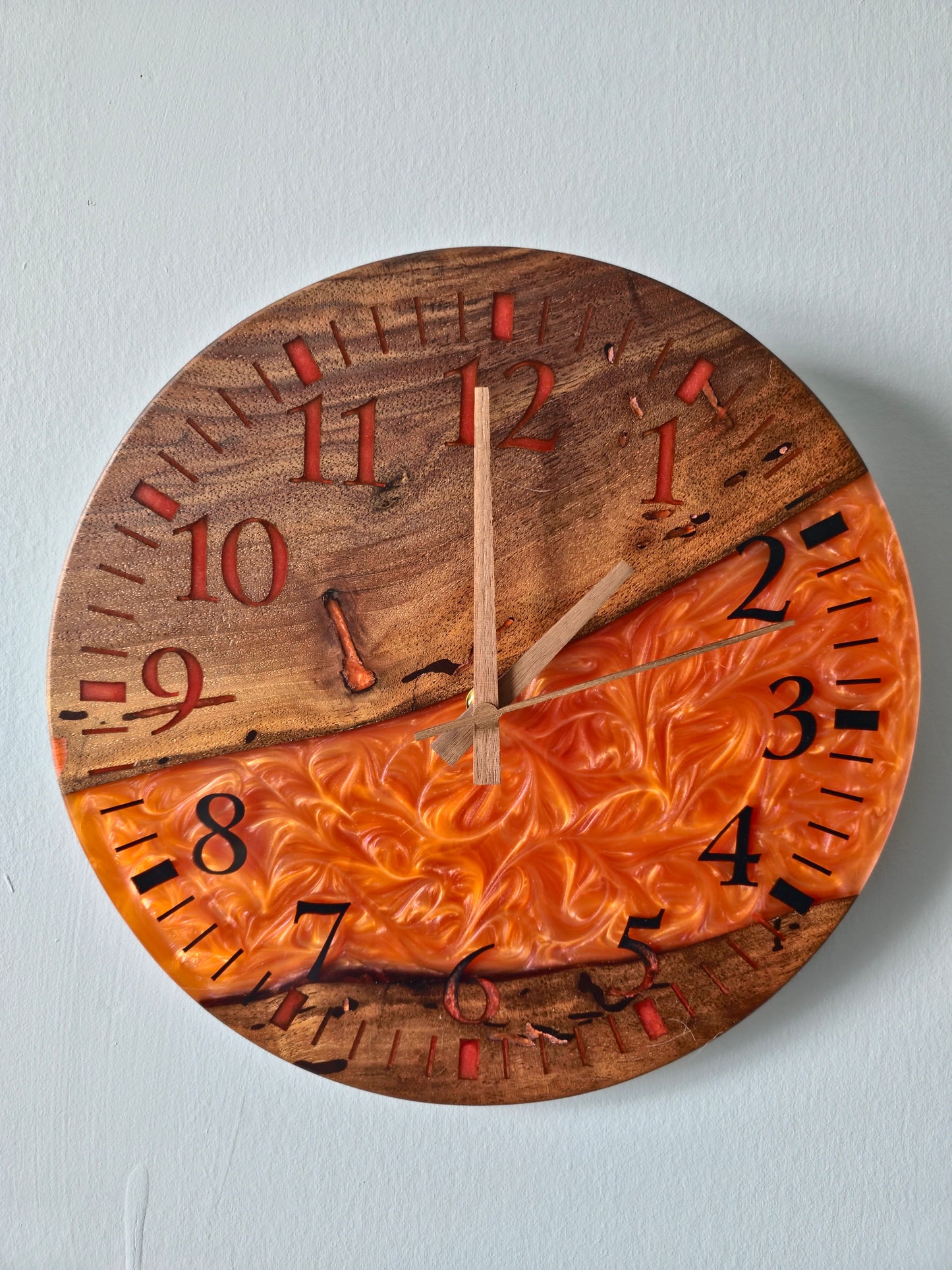 "Trick or Treat Yo-self" Clock